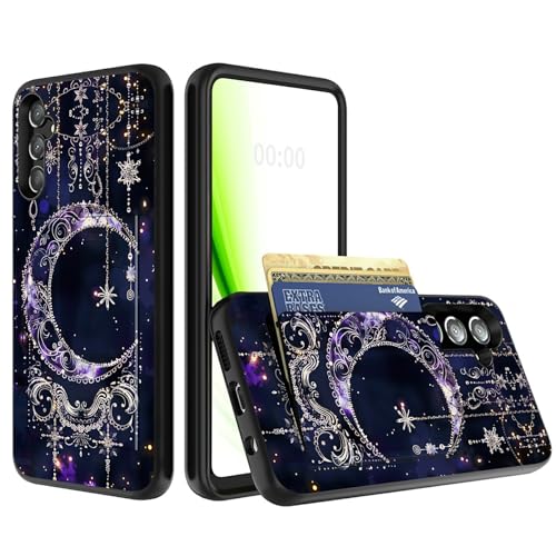 RWUTYTIUL Schutzhülle für Samsung Galaxy S21 5G, Brieftaschen-Schutzhülle für Samsung Galaxy S21 5G, mit Kartenschlitz, Kreditkartenausweis, Bargeld, zweilagig, stoßfest, weiches Silikon, robust RWUTYTIUL Schutzhülle für Samsung Galaxy S21 5G, Brieftaschen-Schutzhülle für Samsung Galaxy S21 5G, mit Kartenschlitz, Kreditkartenausweis, Bargeld, zweilagig, stoßfest, weiches Silikon, robust von RWUTYTIUL