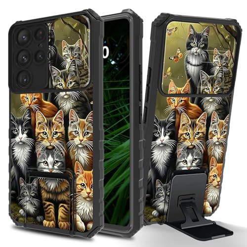 RWUTYTIUL Schutzhülle für Samsung Galaxy S24 Ultra 5G, mit Schiebe-Kamera-Abdeckung, schmaler Ständer, zweilagig, harter PC und Silikon, stoßfeste Schutzhülle für Galaxy S24 Ultra 5G, 17,3 cm (6,8 RWUTYTIUL Schutzhülle für Samsung Galaxy S24 Ultra 5G, mit Schiebe-Kamera-Abdeckung, schmaler Ständer, zweilagig, harter PC und Silikon, stoßfeste Schutzhülle für Galaxy S24 Ultra 5G, 17,3 cm (6,8 von RWUTYTIUL
