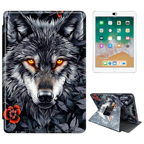 RWUTYTIUL Schutzhülle für Samsung Galaxy Tab A7 26,4 cm (10,4 Zoll) 2022/2020 (T503/T509/T500/T505/T507) Tablet-Hülle, 360 Grad drehbar, stoßfest, Schutzhülle mit Ständer, für Damen und Herren, grauer von RWUTYTIUL
