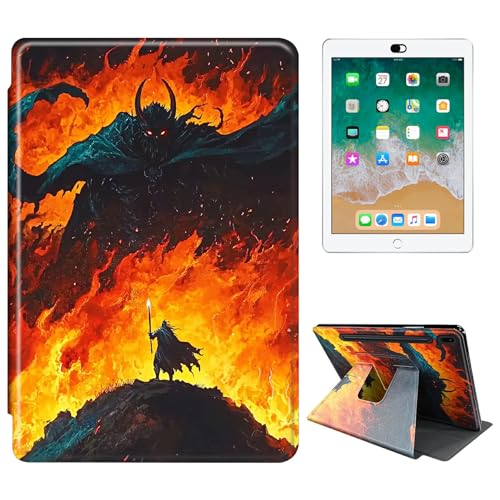 RWUTYTIUL Schutzhülle für Samsung Galaxy Tab S6 Lite 10,4 Zoll 2024/2022/2020 (SM-P620/P625/P613/P619/P610/P615) Tablet-Hülle, 360 Grad drehbar, stoßfest, Schutzhülle mit Standfunktion, für Damen und von RWUTYTIUL