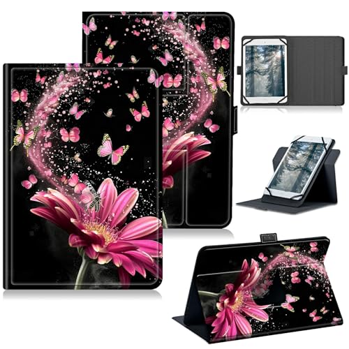 RWUTYTIUL Schutzhülle für Walmart Onn 11 Zoll Pro 2024 Modell 100146660 Universal-Tablet-Hülle, 360 Grad drehbarer Ständer, Schutzhülle mit Standfunktion und mehreren Betrachtungsmöglichkeiten von RWUTYTIUL