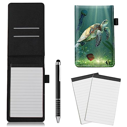 RWUTYTIUL Taschennotizbuch 8,6 x 14 cm mit Stift 2 Stück Notizbuch, Pocket Notizblock für Schulbeamter, Detektiv, Privatdetektiv, Kellnerin, Studen, Reisen, Feldarbeit, Server, Notizblöcke RWUTYTIUL Taschennotizbuch 8,6 x 14 cm mit Stift 2 Stück Notizbuch, Pocket Notizblock für Schulbeamter, Detektiv, Privatdetektiv, Kellnerin, Studen, Reisen, Feldarbeit, Server, Notizblöcke von RWUTYTIUL