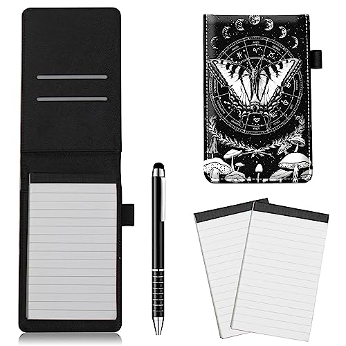 RWUTYTIUL Taschennotizbuch 8,6 x 14 cm mit Stift 2 Stück Notizbuch, Taschennotizblock für Schulbeamter, Detektiv, Privatdetektiv, Kellnerin, Studen, Reisen, Feldarbeit, Server, Notizblöcke, Kunst RWUTYTIUL Taschennotizbuch 8,6 x 14 cm mit Stift 2 Stück Notizbuch, Taschennotizblock für Schulbeamter, Detektiv, Privatdetektiv, Kellnerin, Studen, Reisen, Feldarbeit, Server, Notizblöcke, Kunst von RWUTYTIUL