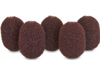 Rycote Rycote Lavalier Foams Brown (1 pack of 5) von RYCOTE
