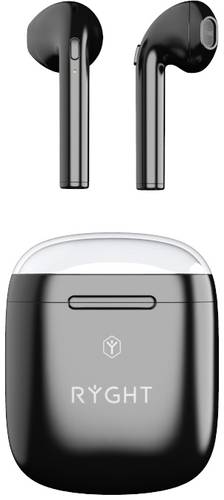 RYGHT DYPLO 2 In Ear Kopfhörer Bluetooth® Schwarz Headset von RYGHT