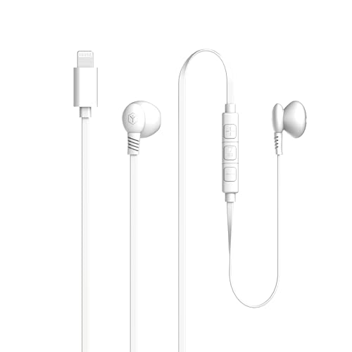 RYGHT L-Buds Kopfhörer, kabelgebunden, 1 m, flaches Kabel, klarer und ausgewogener Stereo-Sound, integriertes Mikrofon, Weiß RYGHT L-Buds Kopfhörer, kabelgebunden, 1 m, flaches Kabel, klarer und ausgewogener Stereo-Sound, integriertes Mikrofon, Weiß von RYGHT
