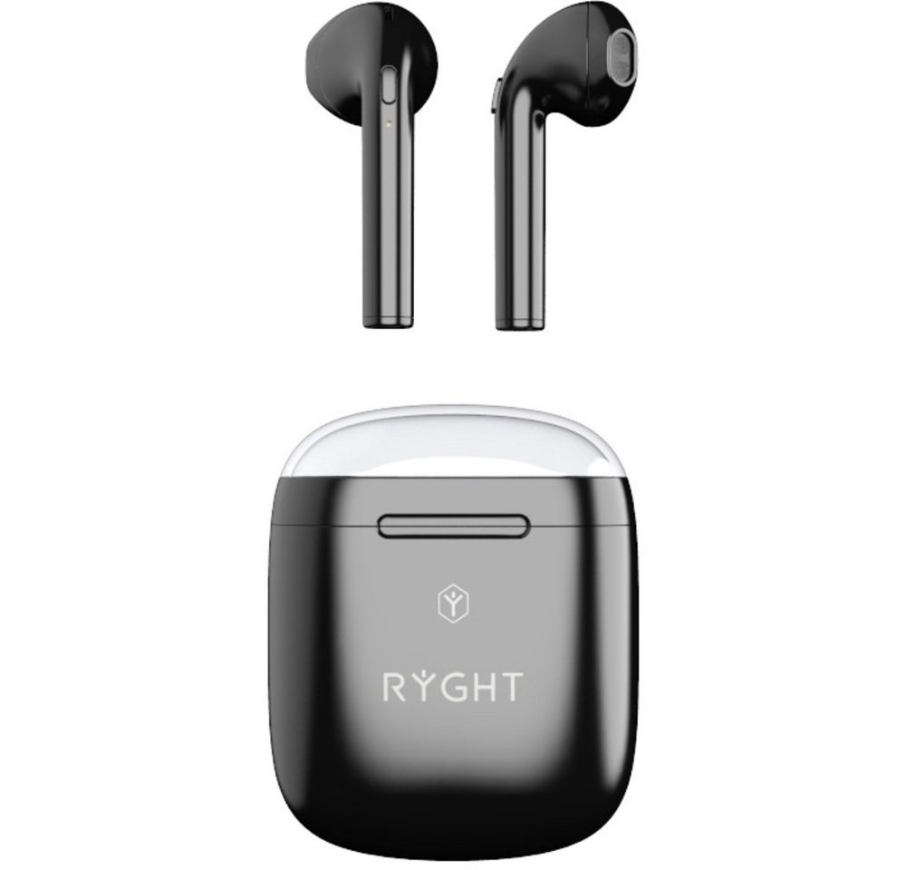 RYGHT RYGHT DYPLO 2 In Ear Kopfhörer Bluetooth® Schwarz Headset Kopfhörer von RYGHT
