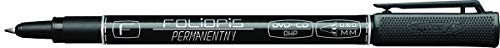 RYSTOR Permanent Folienstift Stärke: F 0,6mm Farbe: schwarz/ Wasserfest/ Marker Ideal zum Schreiben auf Glas, Kunststoff, Metall, Porzellan, Folie, CD/DVDs/ resistent gegen Sonneneinstrahlung RYSTOR Permanent Folienstift Stärke: F 0,6mm Farbe: schwarz/ Wasserfest/ Marker Ideal zum Schreiben auf Glas, Kunststoff, Metall, Porzellan, Folie, CD/DVDs/ resistent gegen Sonneneinstrahlung von RYSTOR