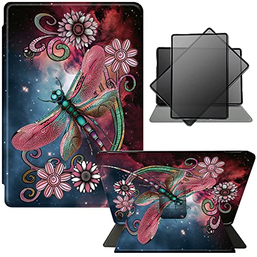 RYUITHDJP Schutzhülle für Galaxy Tab A8 10.5 2022/2023 mit 360 Grad drehbarem Ständer, Libellennebel-Design, für Samsung Tab A8 Tablet-Hülle 10.5 Auto Wake Sleep Cover RYUITHDJP Schutzhülle für Galaxy Tab A8 10.5 2022/2023 mit 360 Grad drehbarem Ständer, Libellennebel-Design, für Samsung Tab A8 Tablet-Hülle 10.5 Auto Wake Sleep Cover von RYUITHDJP