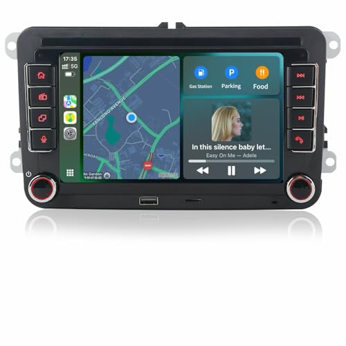 Autoradio für VW mit Carplay/Android Auto,Autoradio Stereo mit TF Card Slot&USB,Linux System Double Din Auto Stereo für VW Seat Golf 5/6 Passat Jetta Beetle EOS,VW Radio 3s Hochfahren Autoradio für VW mit Carplay/Android Auto,Autoradio Stereo mit TF Card Slot&USB,Linux System Double Din Auto Stereo für VW Seat Golf 5/6 Passat Jetta Beetle EOS,VW Radio 3s Hochfahren von RYUIXPUL