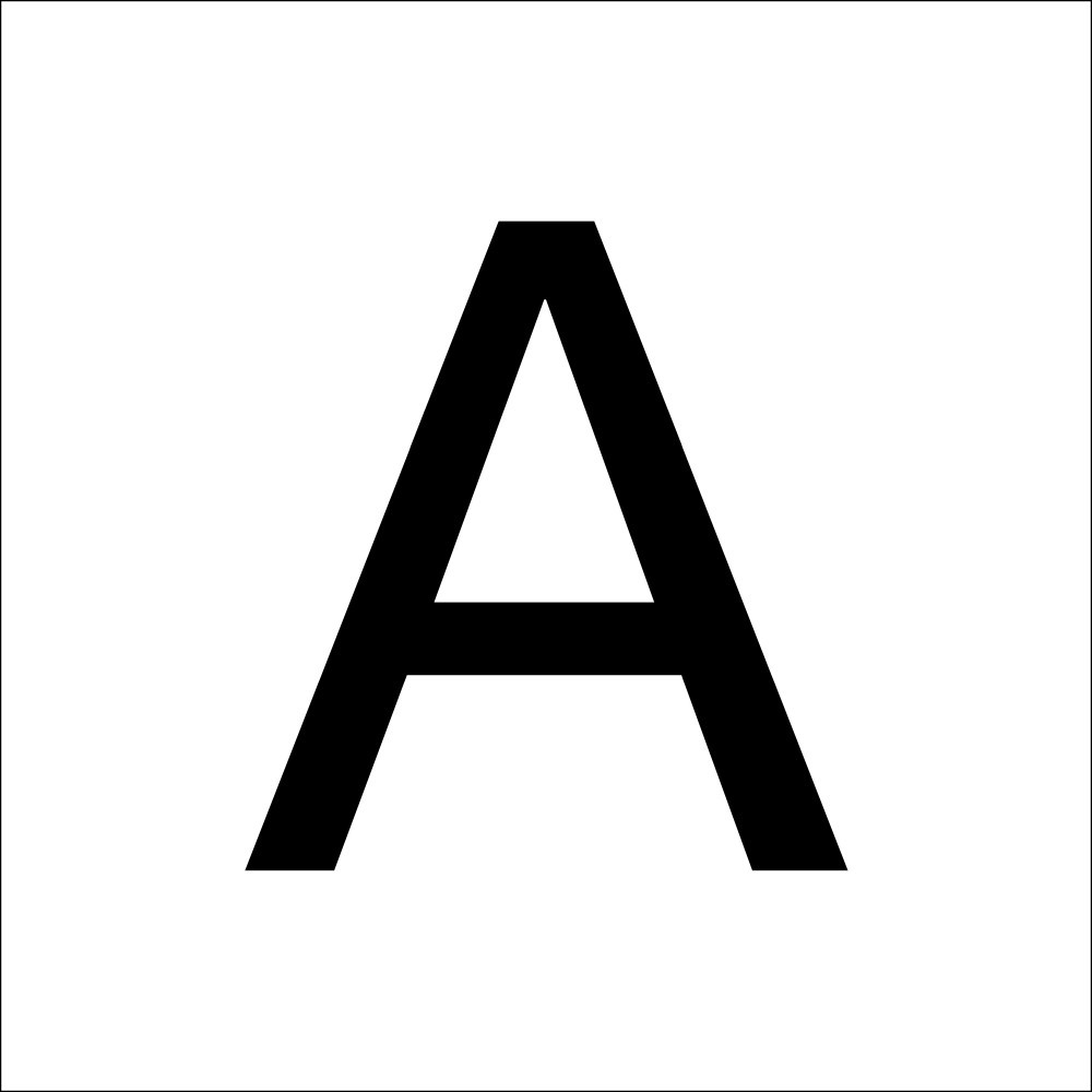 RZB Buchstabe "A" 99222.013.A RZB Buchstabe "A" 99222.013.A von RZB