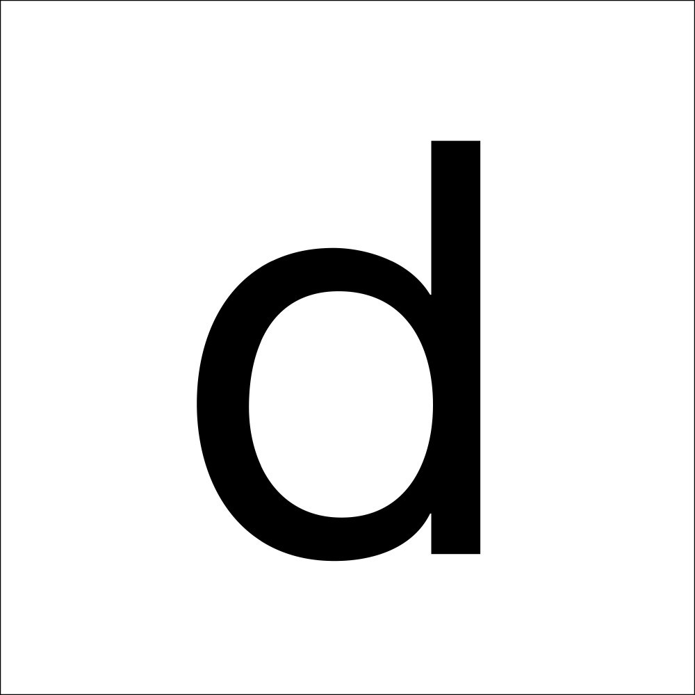 RZB Buchstabe "d" 99222.013.D/K von RZB