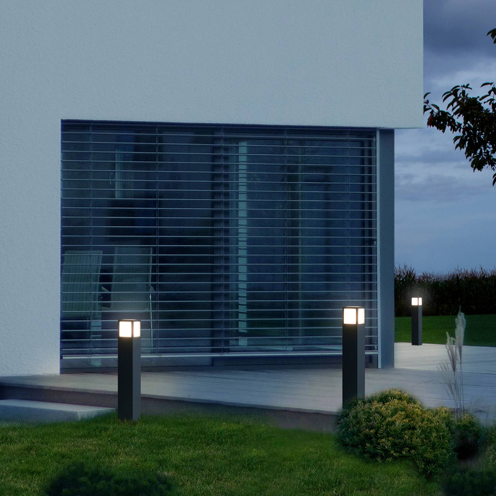 RZB HB 205 LED-Wegeleuchte anthrazit Höhe 65cm RZB HB 205 LED-Wegeleuchte anthrazit Höhe 65cm von RZB