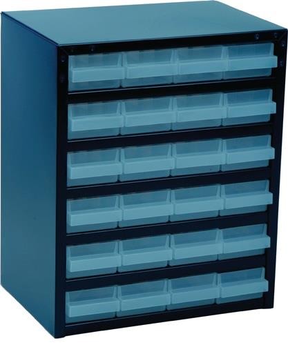 Raaco Kleinteilemagazin B357xT255xH435mm galvanisiertes Stahlbl.24 Schubl. Raaco Kleinteilemagazin B357xT255xH435mm galvanisiertes Stahlbl.24 Schubl. von Raaco