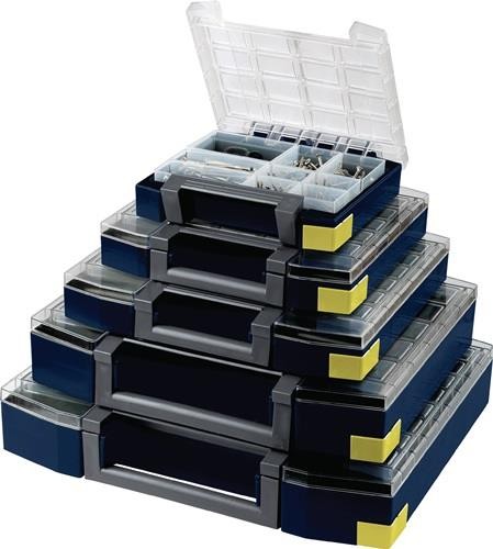 Raaco Sortimentskoffer boxxser B354xT323xH55mm 14 Fächer m.Profilraster 138345 von Raaco