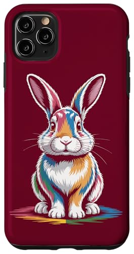 Buntes Kaninchen Hülle für iPhone 11 Pro Max Buntes Kaninchen Hülle für iPhone 11 Pro Max von Rabbit Lover Gifts & Tees