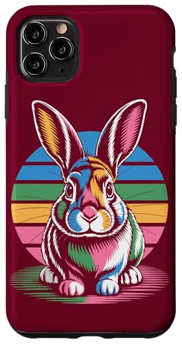 Buntes Kaninchen Hülle für iPhone 11 Pro Max Buntes Kaninchen Hülle für iPhone 11 Pro Max von Rabbit Lover Gifts & Tees