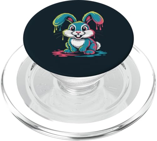 Buntes Kaninchen-Kunstwerk Kaninchen PopSockets PopGrip für MagSafe Buntes Kaninchen-Kunstwerk Kaninchen PopSockets PopGrip für MagSafe von Rabbit Lover Gifts & Tees