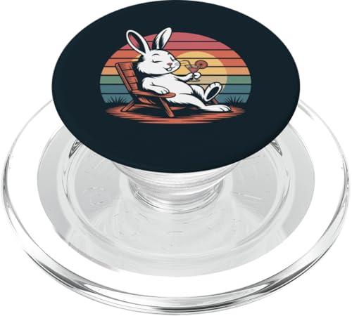 Cocktail-Kaninchen PopSockets PopGrip für MagSafe Cocktail-Kaninchen PopSockets PopGrip für MagSafe von Rabbit Lover Gifts & Tees