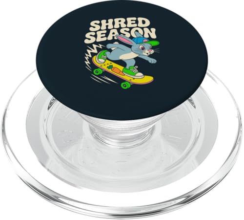 Eislaufendes Kaninchen Skateboard Hase PopSockets PopGrip für MagSafe Eislaufendes Kaninchen Skateboard Hase PopSockets PopGrip für MagSafe von Rabbit Lover Gifts & Tees