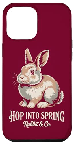 Hase Hop Into Spring Rabbit Hülle für iPhone 12 Pro Max Hase Hop Into Spring Rabbit Hülle für iPhone 12 Pro Max von Rabbit Lover Gifts & Tees