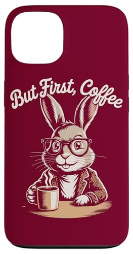 Hipster Rabbit Kaffeehase Hülle für iPhone 13 Hipster Rabbit Kaffeehase Hülle für iPhone 13 von Rabbit Lover Gifts & Tees