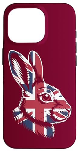 Kaninchen Flagge Großbritanniens Kaninchen Hülle für iPhone 16 Pro Kaninchen Flagge Großbritanniens Kaninchen Hülle für iPhone 16 Pro von Rabbit Lover Gifts & Tees
