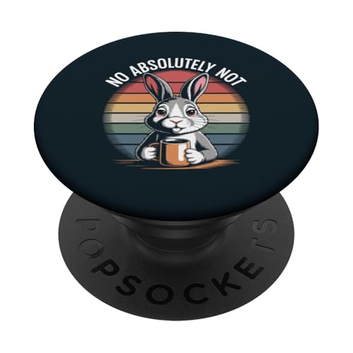 Kaninchen Kaffee Kollege Büro Montag Morgen Hase PopSockets Klebender PopGrip Kaninchen Kaffee Kollege Büro Montag Morgen Hase PopSockets Klebender PopGrip von Rabbit Lover Gifts & Tees