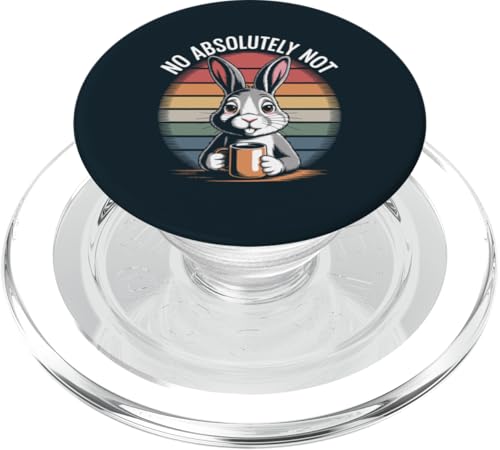 Kaninchen Kaffee Kollege Büro Montag Morgen Hase PopSockets PopGrip für MagSafe Kaninchen Kaffee Kollege Büro Montag Morgen Hase PopSockets PopGrip für MagSafe von Rabbit Lover Gifts & Tees