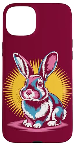 Kaninchen Kunstwerk Hase Hülle für iPhone 15 Plus Kaninchen Kunstwerk Hase Hülle für iPhone 15 Plus von Rabbit Lover Gifts & Tees