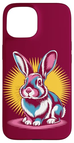 Kaninchen Kunstwerk Hase Hülle für iPhone 15 Kaninchen Kunstwerk Hase Hülle für iPhone 15 von Rabbit Lover Gifts & Tees