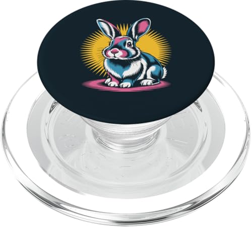 Kaninchen Kunstwerk Hase PopSockets PopGrip für MagSafe Kaninchen Kunstwerk Hase PopSockets PopGrip für MagSafe von Rabbit Lover Gifts & Tees
