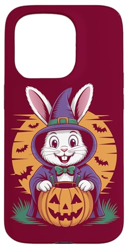 Kürbis Kaninchen Halloween Hase Hülle für iPhone 15 Pro Kürbis Kaninchen Halloween Hase Hülle für iPhone 15 Pro von Rabbit Lover Gifts & Tees