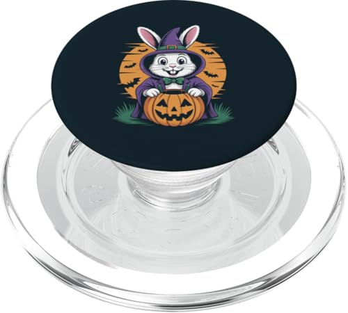 Kürbis Kaninchen Halloween Hase PopSockets PopGrip für MagSafe Kürbis Kaninchen Halloween Hase PopSockets PopGrip für MagSafe von Rabbit Lover Gifts & Tees