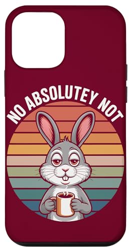 Müder Hase im Büro, Montag, kein Hase Hülle für iPhone 12 mini von Rabbit Lover Gifts & Tees
