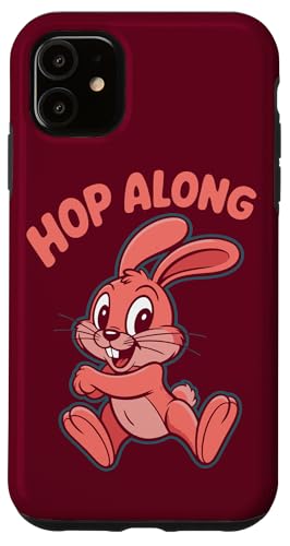 Niedlicher Hase Hop Along Rabbit Hülle für iPhone 11 Niedlicher Hase Hop Along Rabbit Hülle für iPhone 11 von Rabbit Lover Gifts & Tees