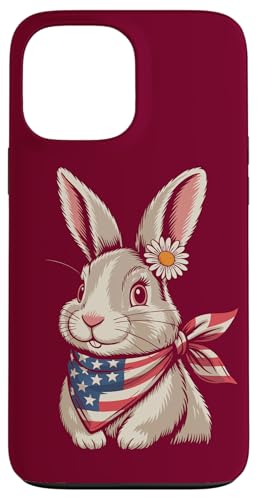 Niedliches patriotisches Kaninchen mit amerikanischer Flagge Hülle für iPhone 13 Pro Max Niedliches patriotisches Kaninchen mit amerikanischer Flagge Hülle für iPhone 13 Pro Max von Rabbit Lover Gifts & Tees