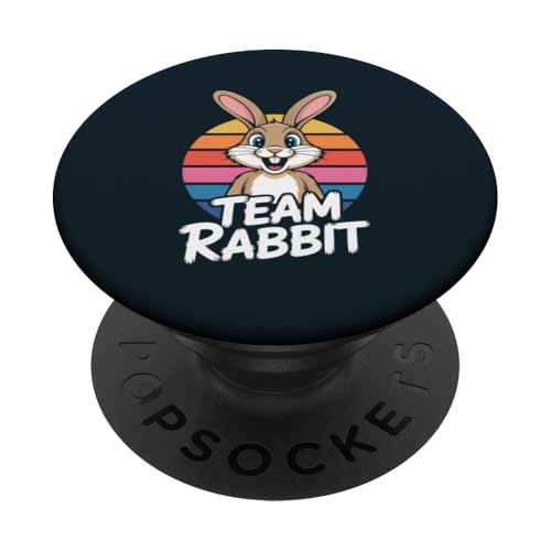 Rabbit-Besitzer Team Rabbit PopSockets Klebender PopGrip Rabbit-Besitzer Team Rabbit PopSockets Klebender PopGrip von Rabbit Lover Gifts & Tees