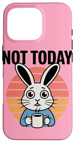 Rabbit Coffee Nicht heute Rabbit Hülle für iPhone 16 Pro Rabbit Coffee Nicht heute Rabbit Hülle für iPhone 16 Pro von Rabbit Lover Gifts & Tees