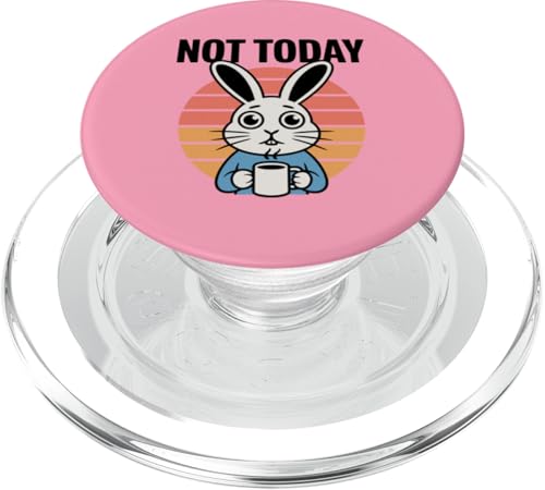 Rabbit Coffee Nicht heute Rabbit PopSockets PopGrip für MagSafe Rabbit Coffee Nicht heute Rabbit PopSockets PopGrip für MagSafe von Rabbit Lover Gifts & Tees