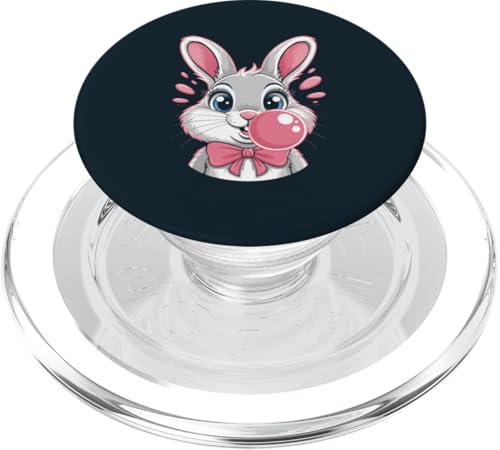 Rabbit Girl Pink Bubblegum Hase PopSockets PopGrip für MagSafe Rabbit Girl Pink Bubblegum Hase PopSockets PopGrip für MagSafe von Rabbit Lover Gifts & Tees