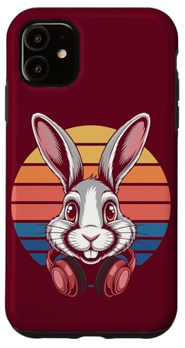 Rabbit Kopfhörer DJ Rabbit Hülle für iPhone 11 Rabbit Kopfhörer DJ Rabbit Hülle für iPhone 11 von Rabbit Lover Gifts & Tees