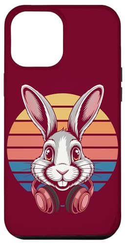 Rabbit Kopfhörer DJ Rabbit Hülle für iPhone 12 Pro Max Rabbit Kopfhörer DJ Rabbit Hülle für iPhone 12 Pro Max von Rabbit Lover Gifts & Tees