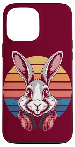 Rabbit Kopfhörer DJ Rabbit Hülle für iPhone 13 Pro Max Rabbit Kopfhörer DJ Rabbit Hülle für iPhone 13 Pro Max von Rabbit Lover Gifts & Tees