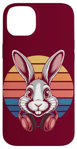 Rabbit Kopfhörer DJ Rabbit Hülle für iPhone 14 Plus Rabbit Kopfhörer DJ Rabbit Hülle für iPhone 14 Plus von Rabbit Lover Gifts & Tees