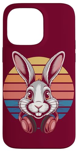 Rabbit Kopfhörer DJ Rabbit Hülle für iPhone 14 Pro Max Rabbit Kopfhörer DJ Rabbit Hülle für iPhone 14 Pro Max von Rabbit Lover Gifts & Tees