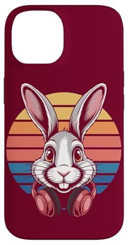 Rabbit Kopfhörer DJ Rabbit Hülle für iPhone 14 Rabbit Kopfhörer DJ Rabbit Hülle für iPhone 14 von Rabbit Lover Gifts & Tees