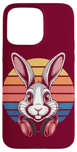 Rabbit Kopfhörer DJ Rabbit Hülle für iPhone 15 Pro Max Rabbit Kopfhörer DJ Rabbit Hülle für iPhone 15 Pro Max von Rabbit Lover Gifts & Tees