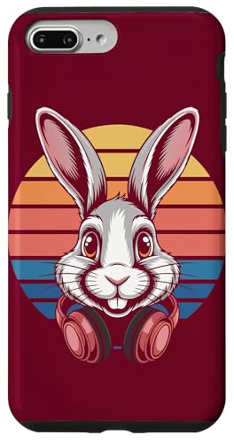 Rabbit Kopfhörer DJ Rabbit Hülle für iPhone 7 Plus/8 Plus Rabbit Kopfhörer DJ Rabbit Hülle für iPhone 7 Plus/8 Plus von Rabbit Lover Gifts & Tees