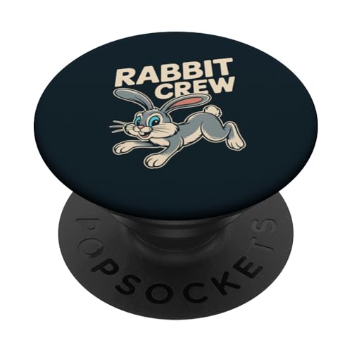 Rabbit Owner Rabbit Crew PopSockets Klebender PopGrip Rabbit Owner Rabbit Crew PopSockets Klebender PopGrip von Rabbit Lover Gifts & Tees